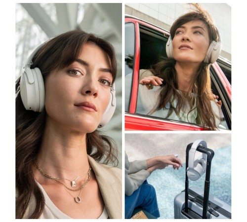 Беспроводные наушники Bose QuietComfort 45, mini jack 3.5 mm, белый