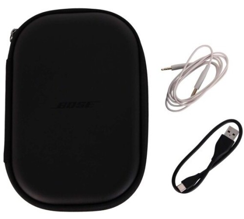 Беспроводные наушники Bose QuietComfort 45, mini jack 3.5 mm, белый