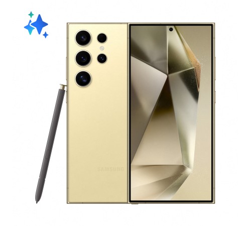 Смартфон Samsung Galaxy S24 Ultra 12/512ГБ, Titanium Yellow Смартфон Samsung Galaxy S24 Ultra 12/512ГБ, Titanium Yellow