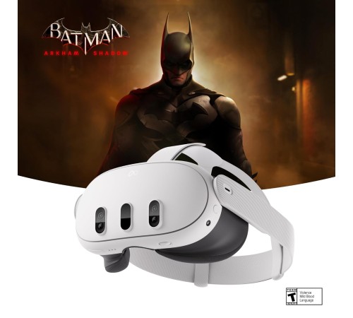 Шлем виртуальной реальности Oculus Quest 3 512 Gb (VR шлем) + игра Batman