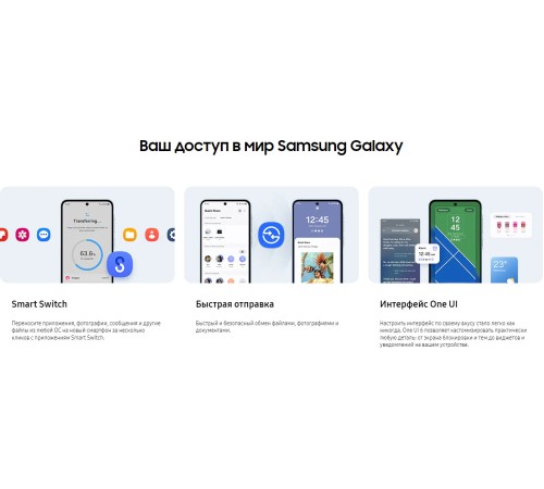 Смартфон Samsung Galaxy A55 5G 8/128 ГБ, Dual: nano SIM + eSIM, iceblue Смартфон Samsung Galaxy A55 5G 8/128 ГБ, Dual: nano SIM + eSIM, iceblue