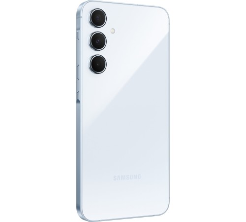 Смартфон Samsung Galaxy A55 5G 8/128 ГБ, Dual: nano SIM + eSIM, iceblue, RU Смартфон Samsung Galaxy A55 5G 8/128 ГБ, Dual: nano SIM + eSIM, iceblue, RU