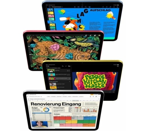 Планшет Apple iPad 10.9 2022, 64 ГБ, Wi-Fi + Cellular, iPadOS, серебристый Планшет Apple iPad 10.9 2022, 64 ГБ, Wi-Fi + Cellular, iPadOS, серебристый