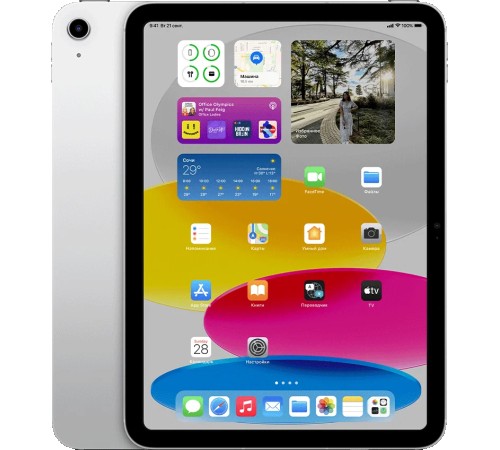 Планшет Apple iPad 10.9 2022, 64 ГБ, Wi-Fi + Cellular, iPadOS, серебристый Планшет Apple iPad 10.9 2022, 64 ГБ, Wi-Fi + Cellular, iPadOS, серебристый