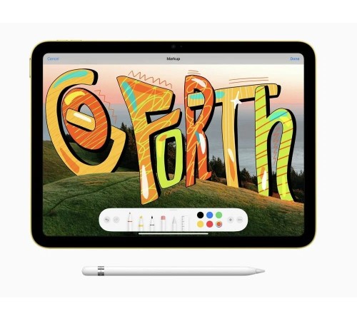Планшет Apple iPad 10.9 2022, 256 ГБ, Wi-Fi, iPadOS, желтый