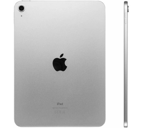 Планшет Apple iPad 10.9 2022, 256 ГБ, Wi-Fi, iPadOS, серебристый Планшет Apple iPad 10.9 2022, 256 ГБ, Wi-Fi, iPadOS, серебристый