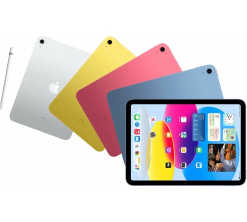 Планшет Apple iPad 10.9 2022, 256 ГБ, Wi-Fi, iPadOS, серебристый Планшет Apple iPad 10.9 2022, 256 ГБ, Wi-Fi, iPadOS, серебристый