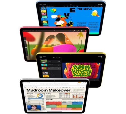 Планшет Apple iPad 10.9 2022, 256 ГБ, Wi-Fi + Cellular, iPadOS, желтый