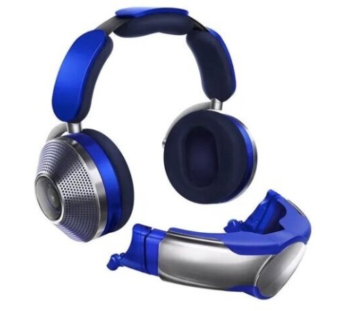 Беспроводные наушники Dyson Zone с очистителем воздуха Blue/Prussian Blue