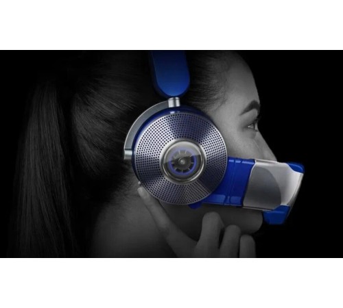 Беспроводные наушники Dyson Zone с очистителем воздуха Blue/Prussian Blue
