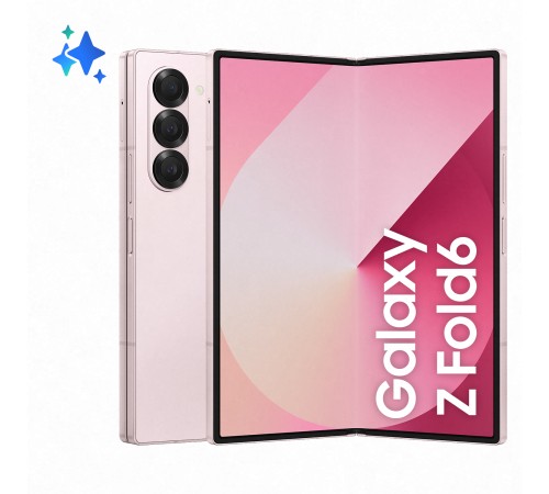 Смартфон Samsung Galaxy Z Fold6 12/512 ГБ, Dual: nano SIM + eSIM, Розовый