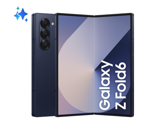 Смартфон Samsung Galaxy Z Fold6 12/512 ГБ, Dual: nano SIM + eSIM, Темно-синий Смартфон Samsung Galaxy Z Fold6 12/512 ГБ, Dual: nano SIM + eSIM, Темно-синий