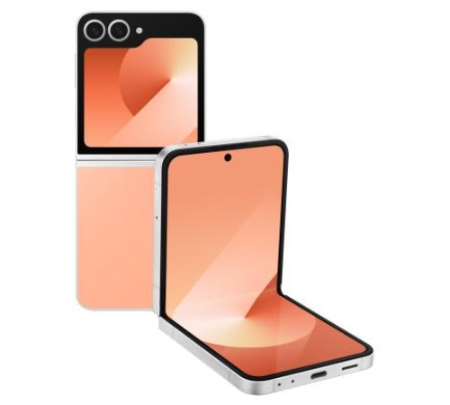 Смартфон Samsung Galaxy Z Flip6 12/256 ГБ, Dual: nano SIM + eSIM, персиковый Смартфон Samsung Galaxy Z Flip6 12/256 ГБ, Dual: nano SIM + eSIM, персиковый