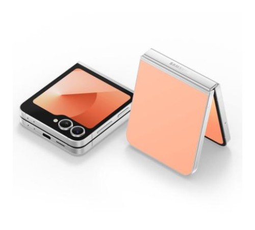 Смартфон Samsung Galaxy Z Flip6 12/256 ГБ, Dual: nano SIM + eSIM, персиковый Смартфон Samsung Galaxy Z Flip6 12/256 ГБ, Dual: nano SIM + eSIM, персиковый