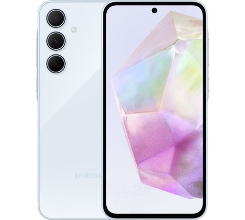 Смартфон Samsung Galaxy A35 8/256 ГБ, Dual nano SIM, синий, Iceblue Смартфон Samsung Galaxy A35 8/256 ГБ, Dual nano SIM, синий, Iceblue
