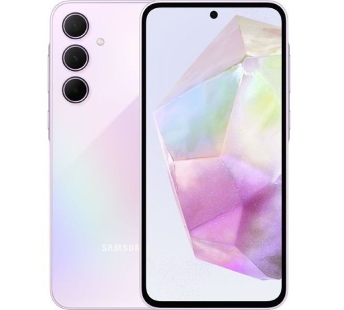 Смартфон Samsung Galaxy A35 8/128 ГБ, Dual nano SIM, розовый, Lilac