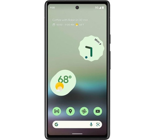 Смартфон Google Pixel 6A 6/128 ГБ, nano SIM+eSIM, Chalk