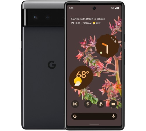 Смартфон Google Pixel 6 8/256 ГБ, nano SIM+eSIM, stormy black