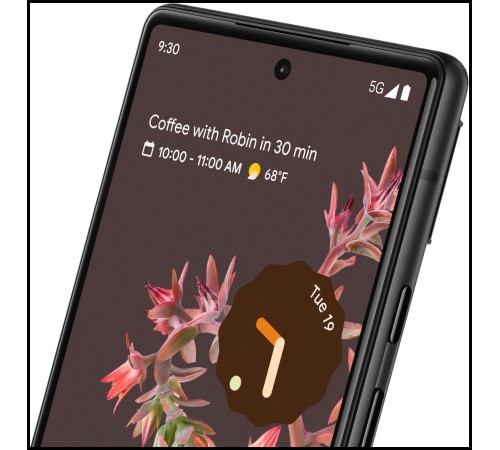 Смартфон Google Pixel 6 8/256 ГБ, nano SIM+eSIM, stormy black