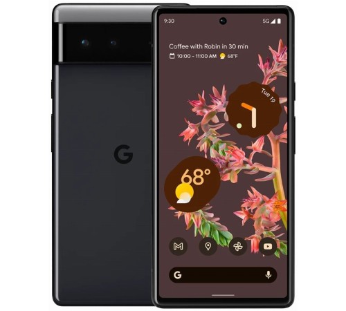 Смартфон Google Pixel 6 8/256 ГБ, nano SIM+eSIM, stormy black