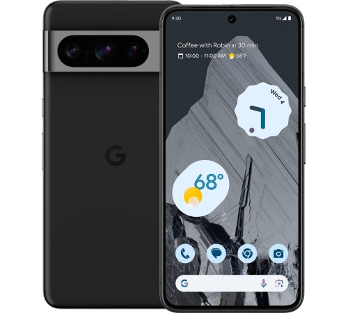 Смартфон Google Pixel 8 Pro 12/512 ГБ, Dual: nano SIM + eSIM, Obsidian
