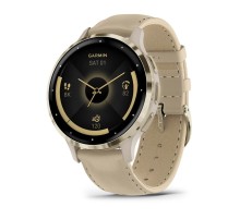 Умные часы Garmin Venu 3S Soft Gold French Gray Leather 010-02785-55 Умные часы Garmin Venu 3S Soft Gold French Gray Leather 010-02785-55