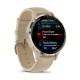 Умные часы Garmin Venu 3S Soft Gold French Gray Leather 010-02785-55