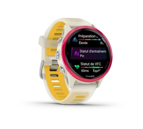 Умные часы Garmin Forerunner 570 42mm Bone Raspberry Mango 010-02970-02