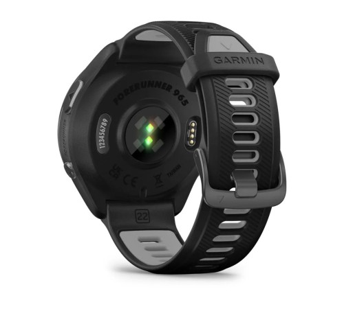 Умные часы Garmin Forerunner 965 Carbon Grey DLC Titanium Bezel with Black Case and Black/Powder Grey Silicone Band (010-02809-20) Умные часы Garmin Forerunner 965 Carbon Grey DLC Titanium Bezel with Black Case and Black/Powder Grey Silicone Band (010-02809-20)
