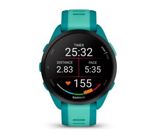 Умные часы Garmin Forerunner 165 Music Turquoise Aqua 010-02863-32 Умные часы Garmin Forerunner 165 Music Turquoise Aqua 010-02863-32