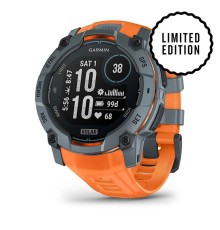 Умные часы Garmin Instinct 3 50 mm Solar Grey Orange 010-02935-01