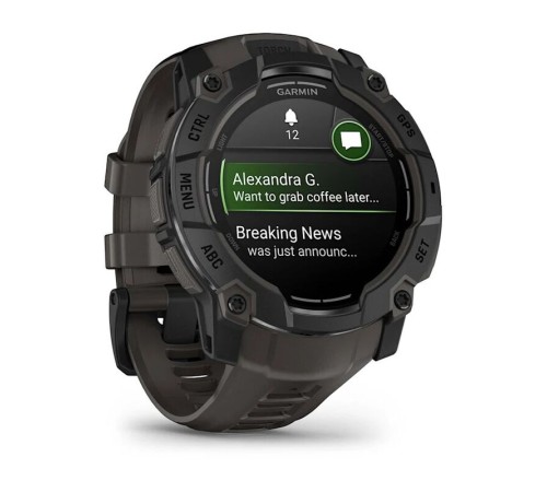 Умные часы Garmin Instinct 3 50 mm AMOLED Black 010-03020-00