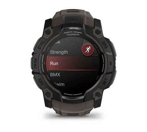 Умные часы Garmin Instinct 3 45 mm AMOLED Black 010-02936-00