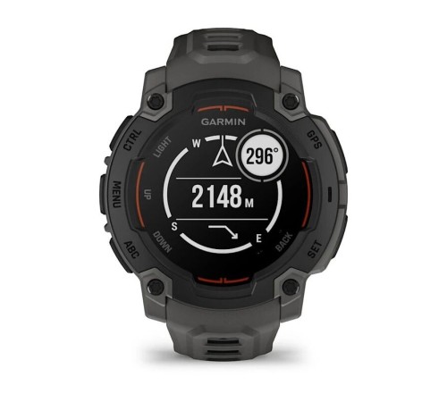 Умные часы Garmin Instinct E 45 mm Black Charcoal 010-02933-00
