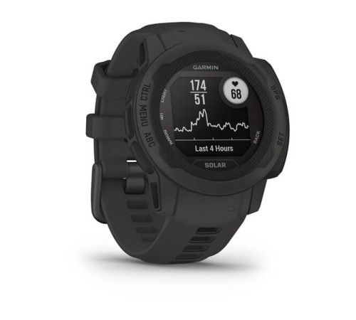  Умные часы Garmin INSTINCT 2S Solar Graphite