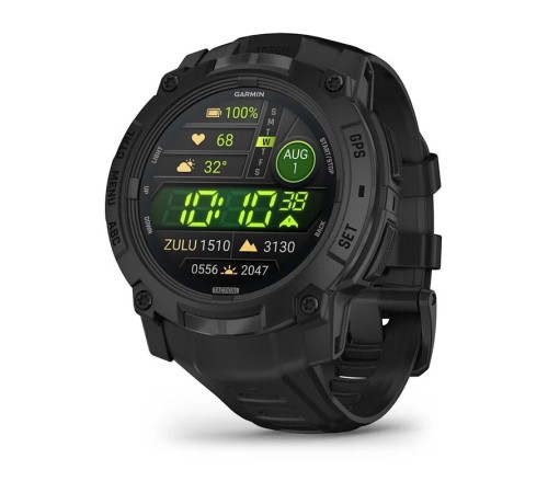 Умные часы Garmin Instinct 3 50 mm AMOLED Tactical Edition Black 010-03020-50