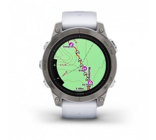 Умные часы Garmin Epix Pro (Gen 2) Sapphire Titanium Whitestone