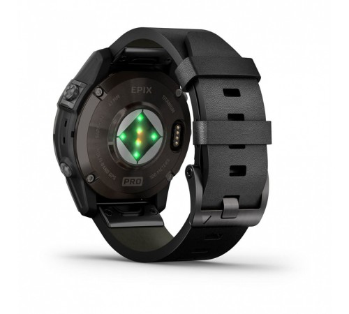 Умные часы Garmin Epix Pro (Gen 2) 47мм Carbon Gray Titanium with Black Band Умные часы Garmin Epix Pro (Gen 2) 47мм Carbon Gray Titanium with Black Band