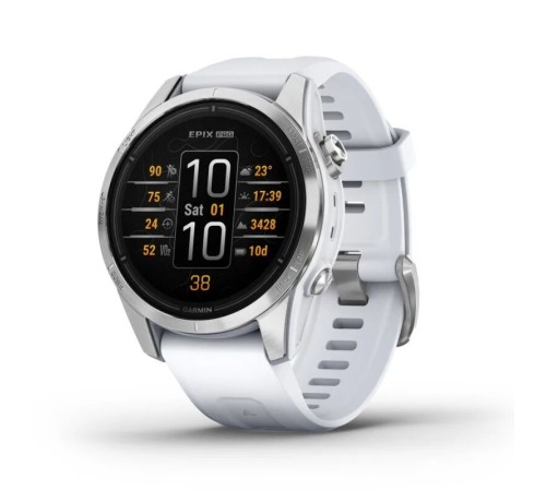 Умные часы Garmin Epix Pro (Gen 2) 42мм Standard Edition Silver EU