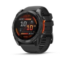 Умные часы Garmin Fenix 8 51mm Amoled Slate Gray with Black Silicone Band 010-02905-00