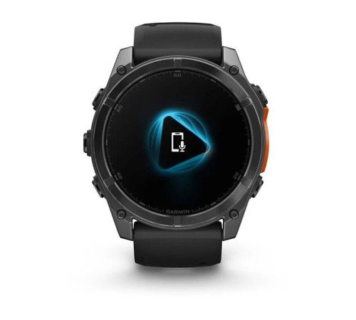 Умные часы Garmin Fenix 8 51mm Amoled Slate Gray with Black Silicone Band 010-02905-00