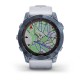 Умные часы Garmin FENIX 7X Blue Titanium With Whitestone Band