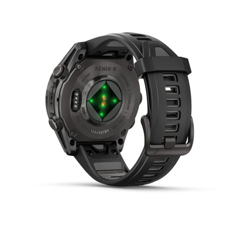 Умные часы Garmin Fenix 8 43 мм Amoled Sapphire Black 010-02903-20
