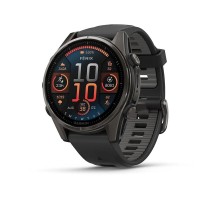 Умные часы Garmin Fenix 8 43 мм Amoled Sapphire Titanium Carbon Gray 010-02903-21