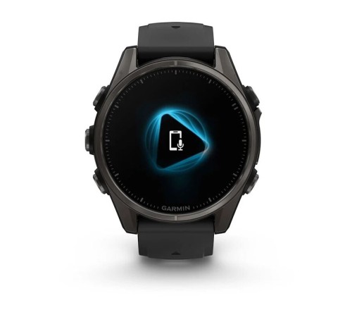 Умные часы Garmin Fenix 8 43 мм Amoled Sapphire Titanium Carbon Gray 010-02903-21
