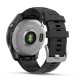 Умные часы Garmin Fenix E 47 мм Amoled Stainless Steel with a Black Silicone Band 010-03025-00
