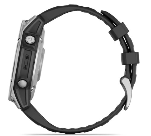 Умные часы Garmin Fenix E 47 мм Amoled Stainless Steel with Black Band 010-03025-02 Умные часы Garmin Fenix E 47 мм Amoled Stainless Steel with Black Band 010-03025-02