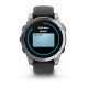 Умные часы Garmin Fenix E 47 мм Amoled Stainless Steel with Black Band 010-03025-02