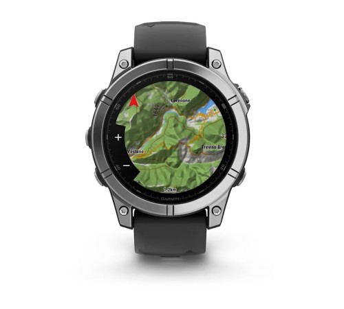 Умные часы Garmin Fenix E 47 мм Amoled Stainless Steel with Black Band 010-03025-02 Умные часы Garmin Fenix E 47 мм Amoled Stainless Steel with Black Band 010-03025-02