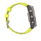 Умные часы Garmin Fenix 8 51mm Solar Sapphire Titanium with Yellow Graphite Silicone 010-02907-20
